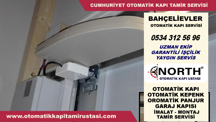 Cumhuriyet Mahallesi Otomatik Kapı Ustası